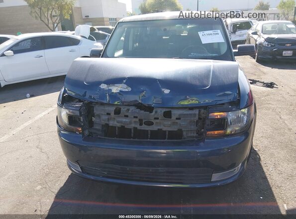 2FMGK5C8XHBA05400 2017 FORD FLEX Blue ხელსაწყოთა პანელის ხედი