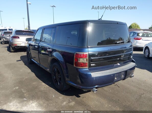 2FMGK5C8XHBA05400 2017 FORD FLEX Blue სალონის 360-გრადუსიანი ხედი