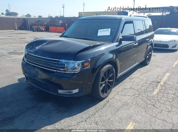 2FMGK5C8XKBA15996 2019 FORD FLEX Black Front left