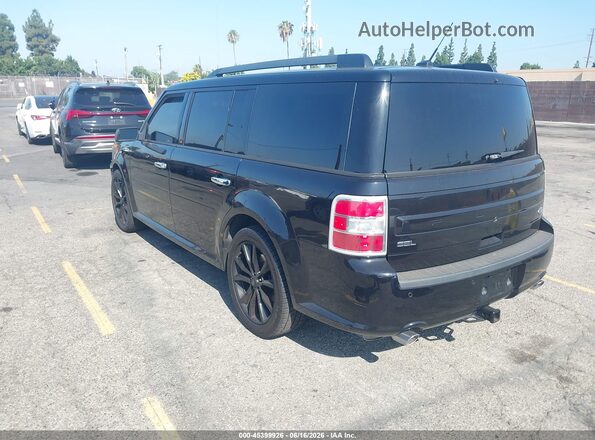 2FMGK5C8XKBA15996 2019 FORD FLEX Black Rear left