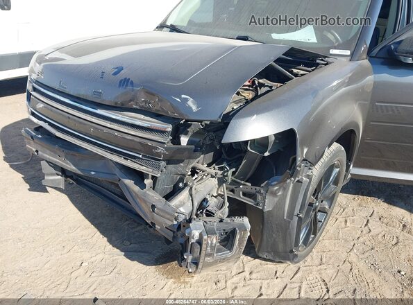 2FMGK5C8XKBA27419 2019 FORD FLEX Серый Вид спереди