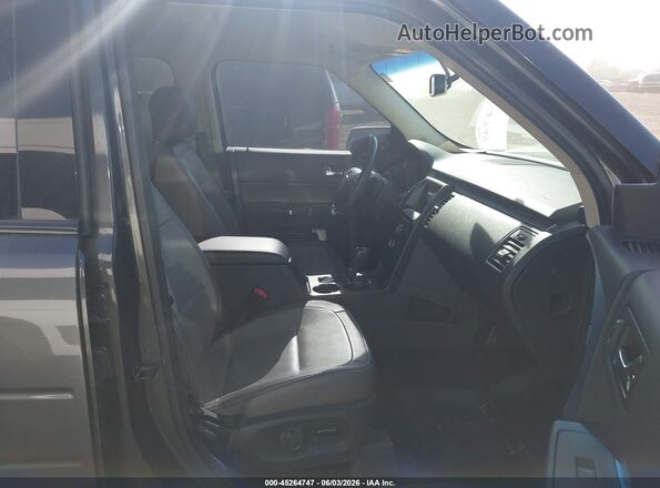 2FMGK5C8XKBA27419 2019 FORD FLEX Серый Вид салона спереди