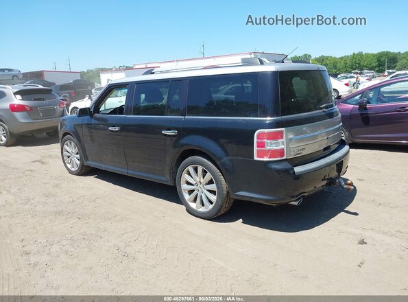 2FMGK5D80GBA06827 2016 FORD FLEX Black Задня ліва чверть