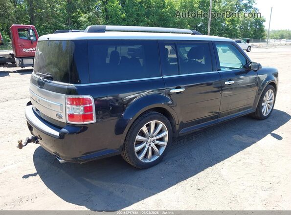 2FMGK5D80GBA06827 2016 FORD FLEX Black Задня права чверть