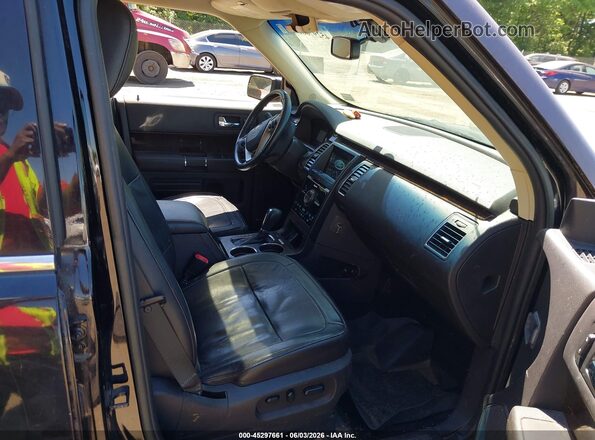 2FMGK5D80GBA06827 2016 FORD FLEX Black Вид салону спереду
