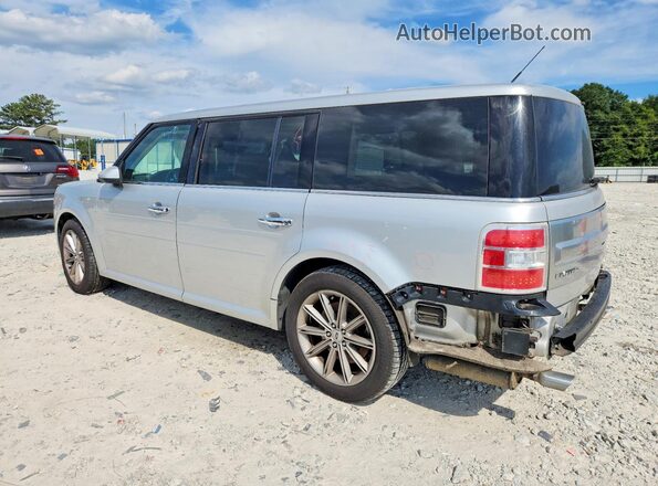 2FMGK5D80JBA09685 2018 FORD FLEX Silver Задня ліва чверть