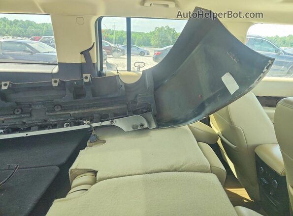 2FMGK5D80JBA09685 2018 FORD FLEX Silver Вид задніх сидінь