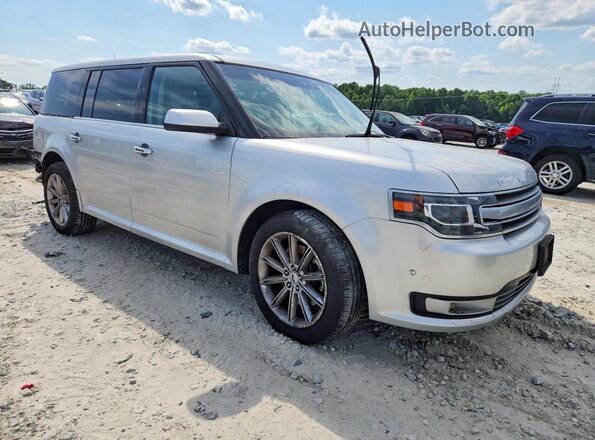 2FMGK5D80JBA09685 2018 FORD FLEX Silver Передня права чверть