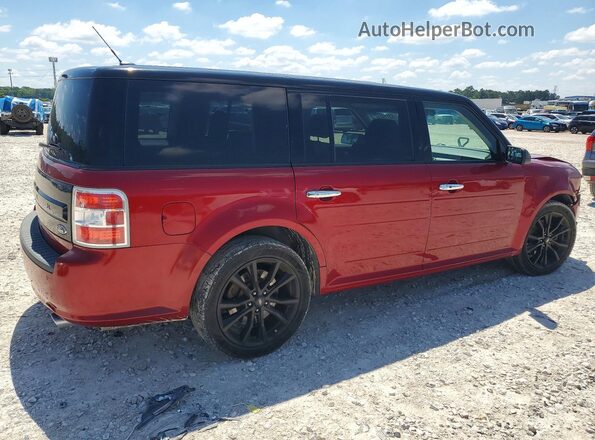 2FMGK5D82JBA00423 2018 FORD FLEX Red Հետևի աջ