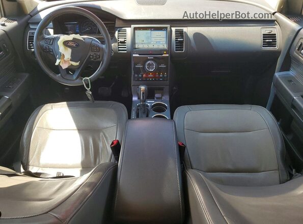 2FMGK5D82JBA00423 2018 FORD FLEX Red Առջևի վահանակի տեսք