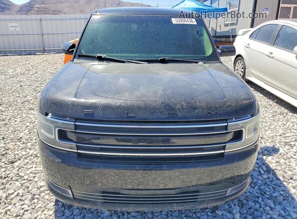2FMGK5D83GBA01928 2016 FORD FLEX Black Front view
