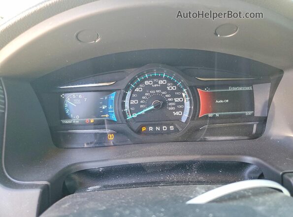 2FMGK5D83GBA01928 2016 FORD FLEX Black Instrument cluster view
