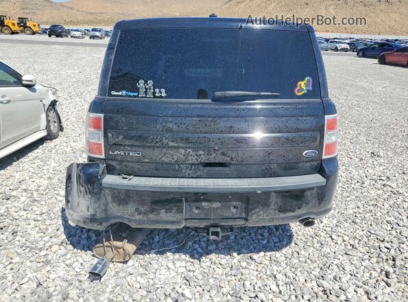 2FMGK5D83GBA01928 2016 FORD FLEX Black Rear view