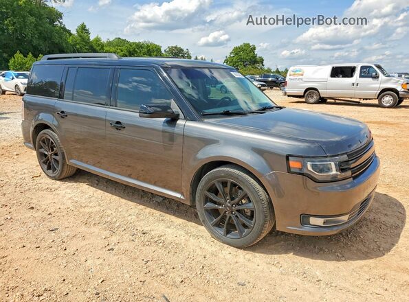 2FMGK5D83JBA03802 2018 FORD FLEX Gray Front right