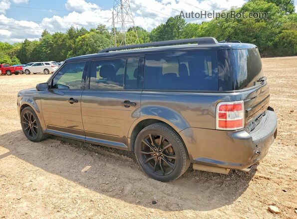 2FMGK5D83JBA03802 2018 FORD FLEX Gray Rear left