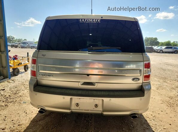 2FMGK5D84KBA29360 2019 FORD FLEX Silver Հետևի տեսք