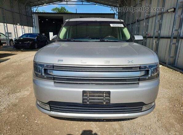 2FMGK5D84KBA29360 2019 FORD FLEX Silver Դիմացի տեսք