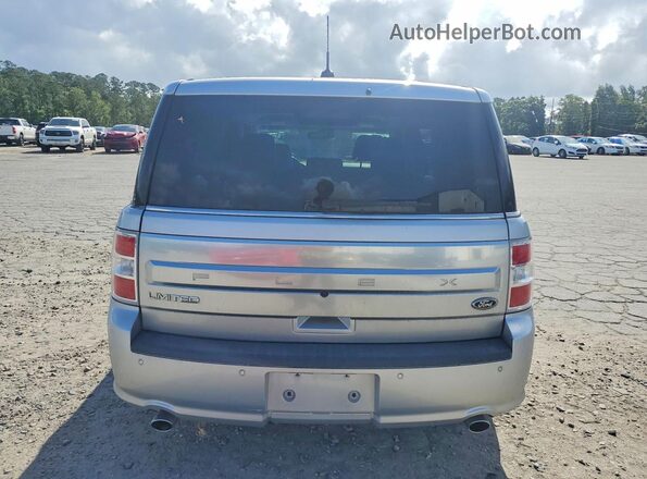 2FMGK5D84KBA29861 2019 FORD FLEX Silver Rear view