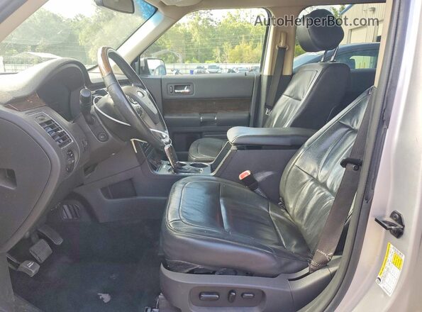 2FMGK5D84KBA29861 2019 FORD FLEX Silver Front interior view