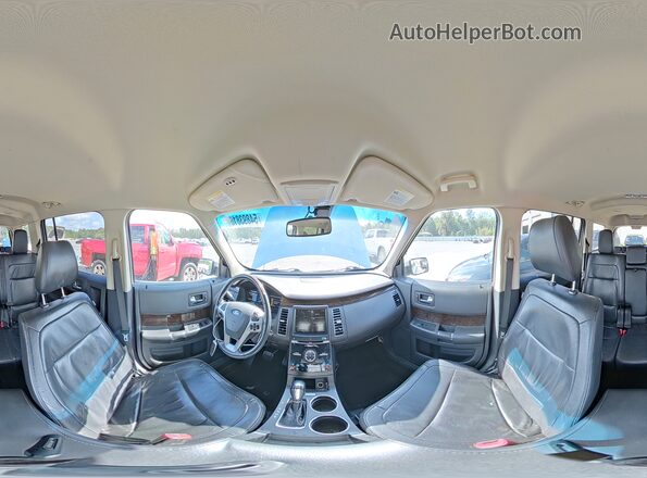 2FMGK5D84KBA29861 2019 FORD FLEX Silver VIN sticker view