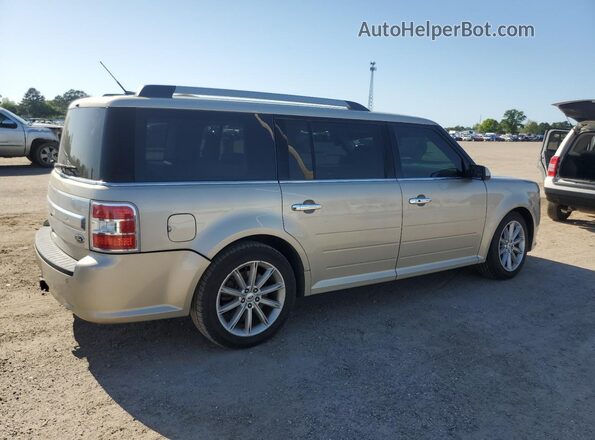 2FMGK5D85JBA03915 2018 FORD FLEX Beige Հետևի աջ