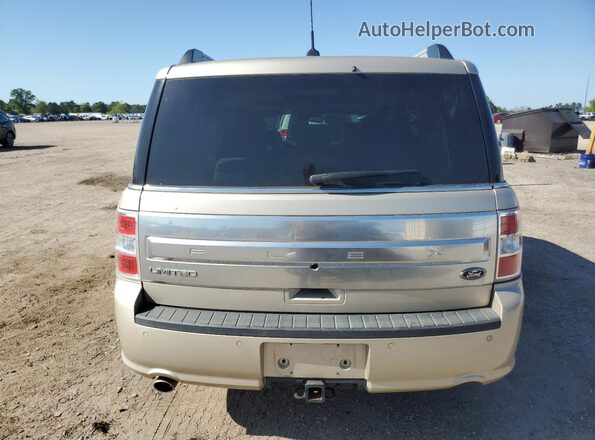 2FMGK5D85JBA03915 2018 FORD FLEX Beige Հետևի տեսք