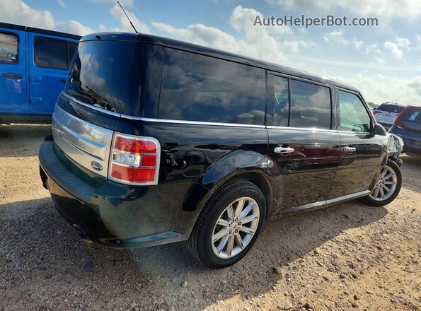 2FMGK5D85JBA05812 2018 FORD FLEX Black Задня права чверть