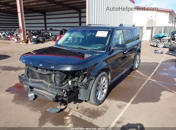 2FMGK5D86KBA21387 2019 FORD FLEX Black Widok z przodu