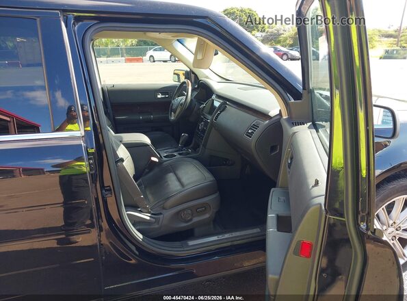 2FMGK5D86KBA21387 2019 FORD FLEX Black Widok wnętrza z przodu