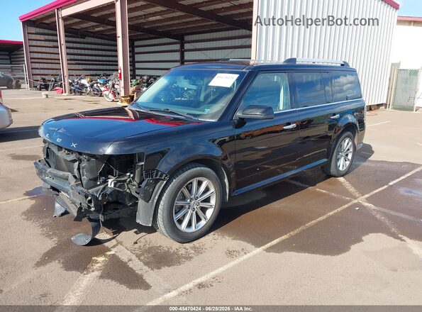 2FMGK5D86KBA21387 2019 FORD FLEX Black Przód lewy