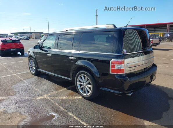2FMGK5D86KBA21387 2019 FORD FLEX Black Tył lewy