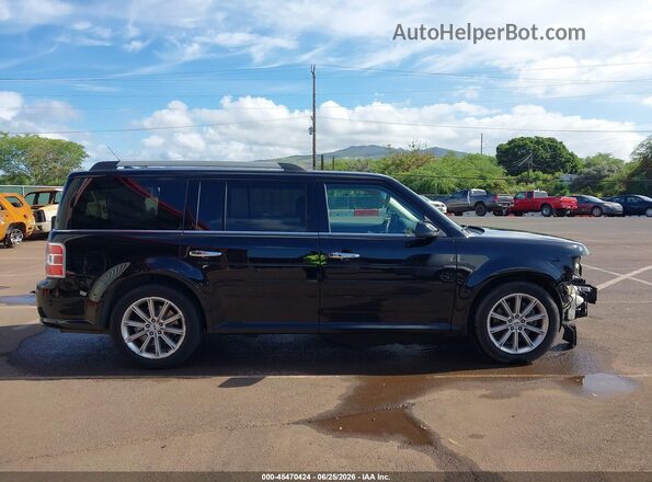 2FMGK5D86KBA21387 2019 FORD FLEX Black Widok wnętrza 360 stopni