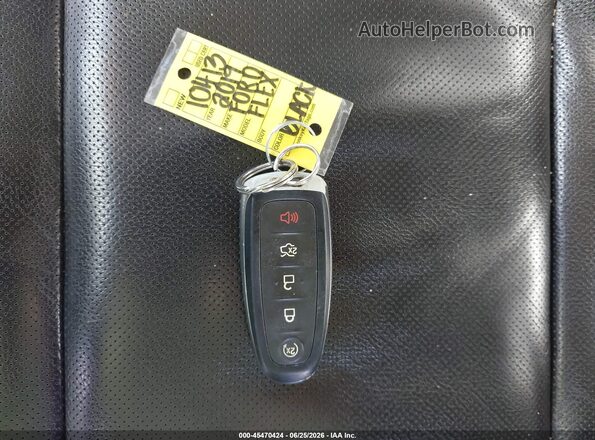 2FMGK5D86KBA21387 2019 FORD FLEX Black Widok deski rozdzielczej