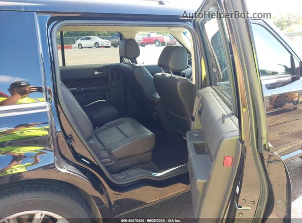 2FMGK5D86KBA21387 2019 FORD FLEX Black Widok naklejki z numerem VIN