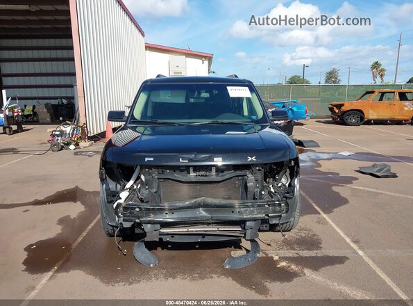2FMGK5D86KBA21387 2019 FORD FLEX Black Widok wnętrza z tyłu