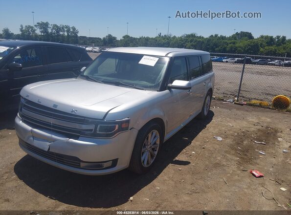 2FMGK5D87JBA05830 2018 FORD FLEX Silver Przód lewy