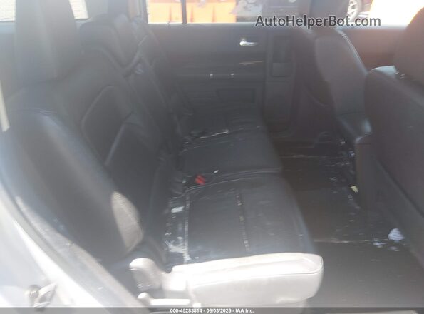 2FMGK5D87JBA05830 2018 FORD FLEX Silver Widok naklejki z numerem VIN