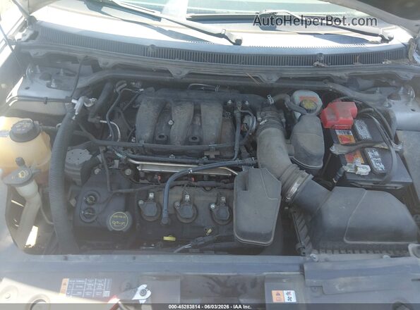 2FMGK5D87JBA05830 2018 FORD FLEX Silver Widok z tyłu