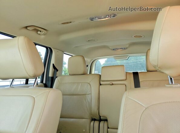 2FMGK5D88HBA07810 2017 FORD FLEX White უკანა სავარძლების ხედი