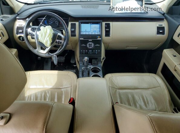 2FMGK5D88HBA07810 2017 FORD FLEX White წინა პანელის ხედი