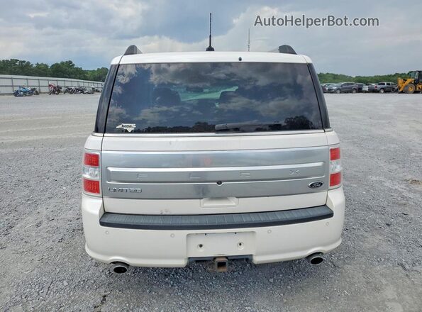 2FMGK5D88HBA07810 2017 FORD FLEX White უკანა ხედი