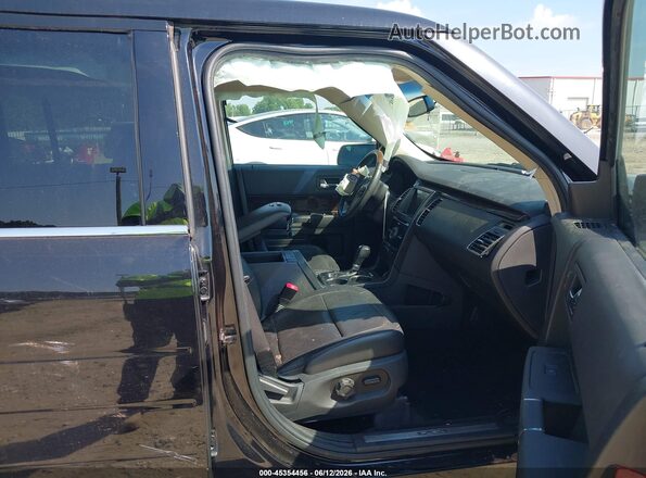 2FMGK5D89KBA05524 2019 FORD FLEX Black Вид салону спереду