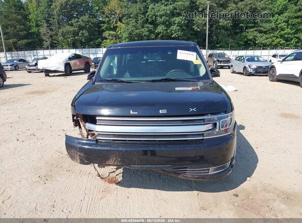 2FMGK5D89KBA05524 2019 FORD FLEX Black Вид щитка приладів