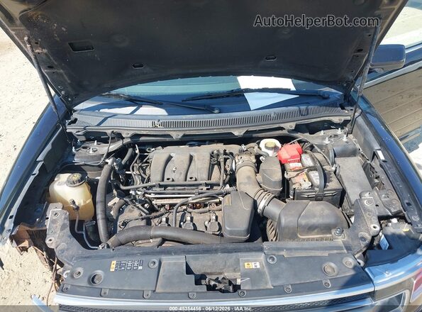 2FMGK5D89KBA05524 2019 FORD FLEX Black Вид ззаду