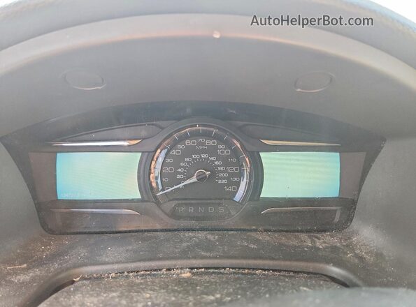 2FMGK5D8XKBA34949 2019 FORD FLEX Black Вид щитка приладів