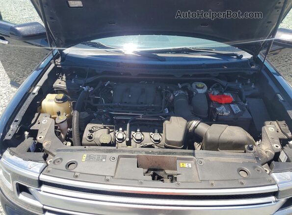 2FMGK5D8XKBA34949 2019 FORD FLEX Black Вид задньої частини салону