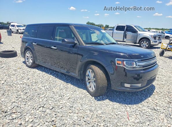 2FMGK5D8XKBA34949 2019 FORD FLEX Black Передня права чверть