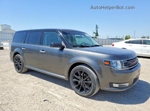 2FMHK6C80HBA11250 2017 FORD FLEX Gray წინა მარჯვენა