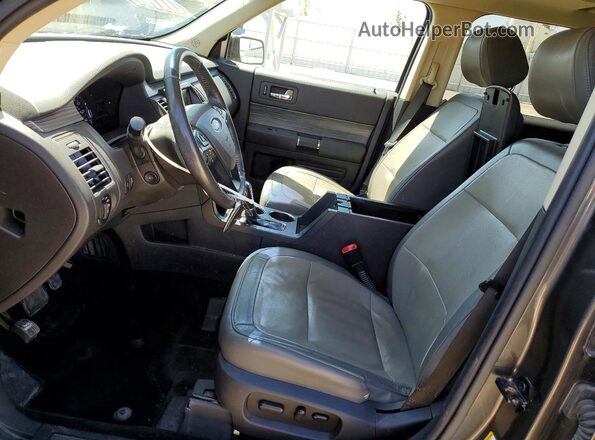 2FMHK6C80HBA11250 2017 FORD FLEX Gray წინა სალონის ხედი