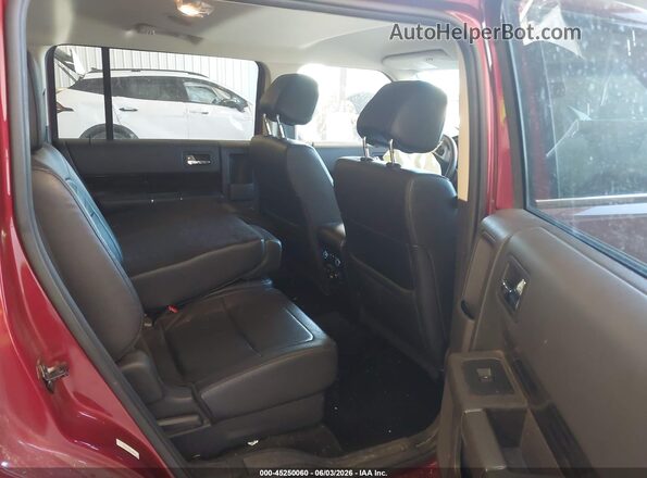 2FMHK6C80JBA10718 2018 FORD FLEX Red VIN sticker view